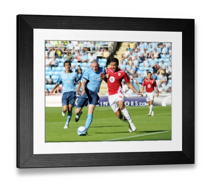 Framed Print : Bristol City vs. Coventry City: A Football Rivalry - Season 09-10 Framed Print : Bristol City vs. Coventry City: A Football Rivalry - Season 09-10