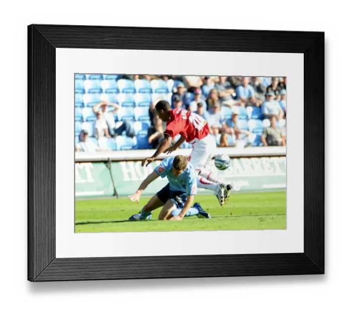Framed Print : Season 09-10 Football Showdown: Bristol City vs Coventry City - The Epic Clash Framed Print : Season 09-10 Football Showdown: Bristol City vs Coventry City - The Epic Clash