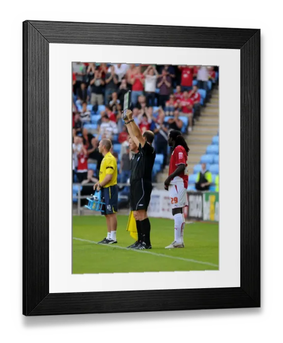 Framed Print : 09-10 Football Showdown: Coventry City vs. Bristol City - A Clash of First Teams: Coventry City vs. Bristol City Framed Print : 09-10 Football Showdown: Coventry City vs. Bristol City - A Clash of First Teams: Coventry City vs. Bristol City