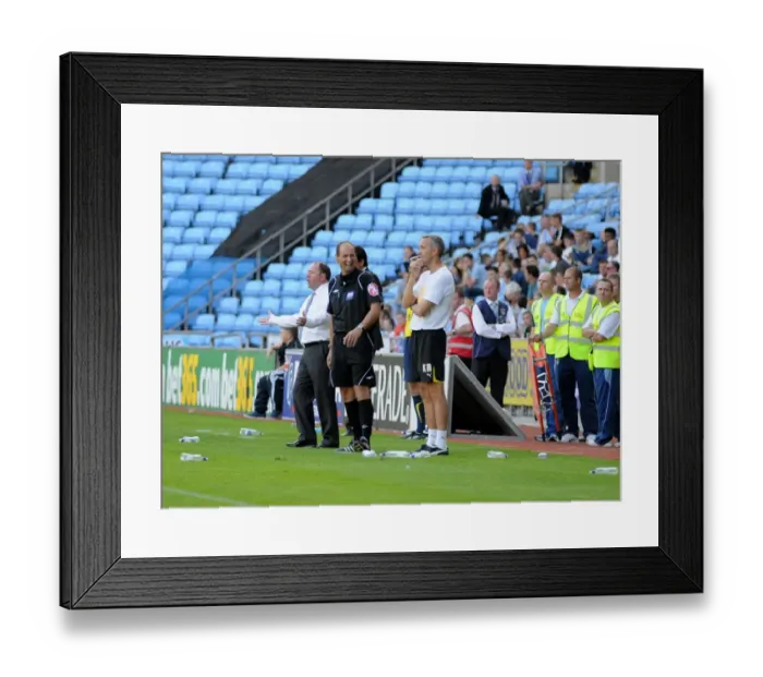 Framed Print : Clash of the Cities: Bristol City vs Coventry City (Season 09-10)