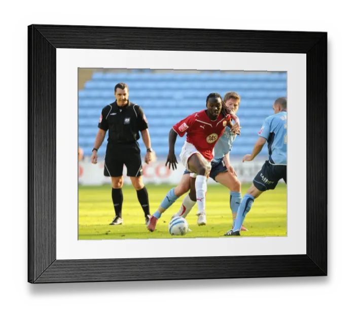Framed Print : Evander Sno came on late in the game Framed Print : Evander Sno came on late in the game