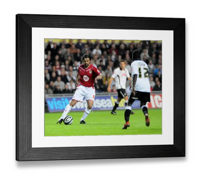Framed Print : Swansea City v Bristol City