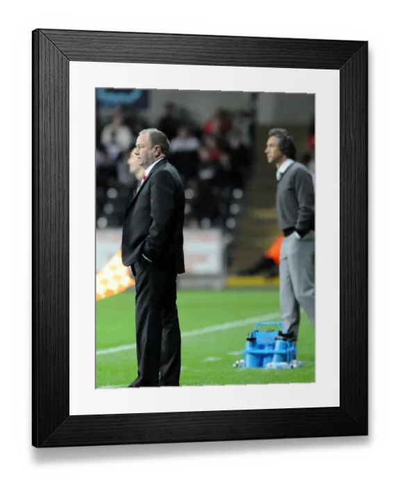 Framed Print : A Football Rivalry: Swansea City vs. Bristol City - Season 09-10