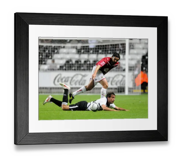 Framed Print : The Football Rivalry: Swansea City vs. Bristol City (Season 09-10)