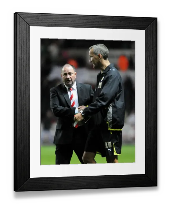 Framed Print : Bristol City vs. Swansea City: A Football Rivalry - Season 09-10