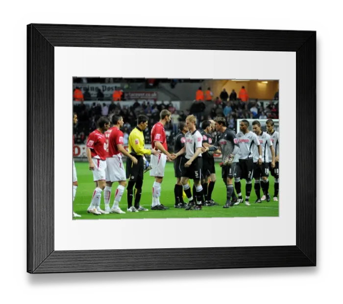 Framed Print : Swansea City vs. Bristol City: A Football Rivalry (Season 09-10) Framed Print : Swansea City vs. Bristol City: A Football Rivalry (Season 09-10)