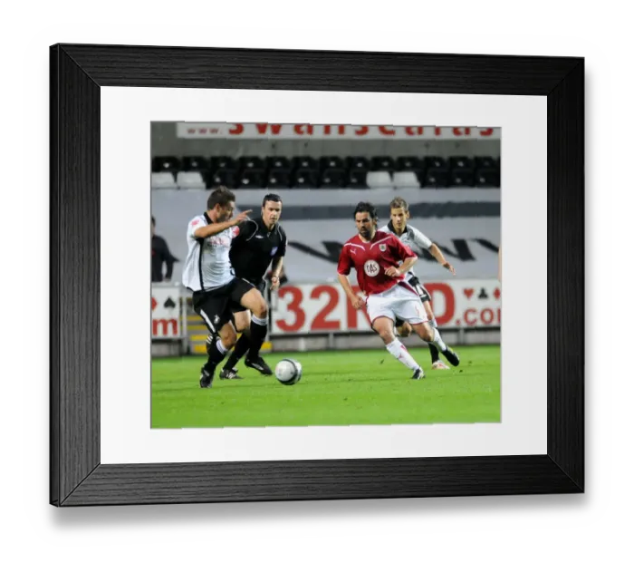 Framed Print : Bristol City vs. Swansea City: A Football Rivalry - Season 09-10 Framed Print : Bristol City vs. Swansea City: A Football Rivalry - Season 09-10