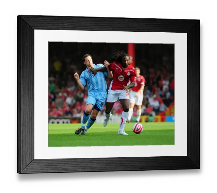 Framed Print : Bristol City vs Scunthorpe United: A Football Rivalry - Season 09-10