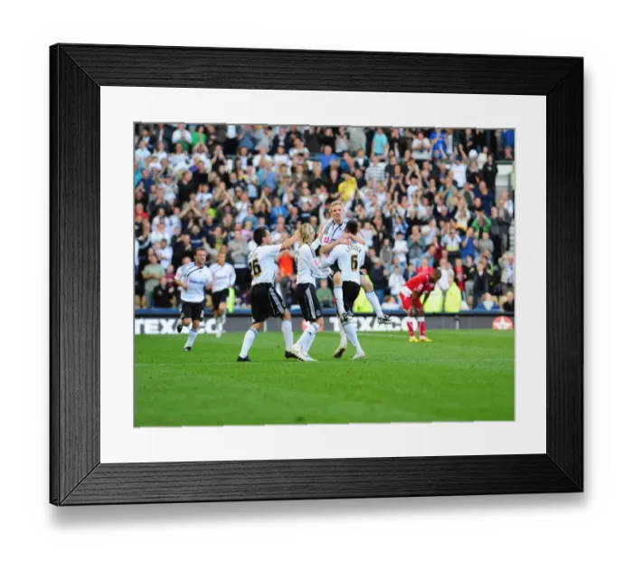 Framed Print : Derby County vs. Bristol City: A Football Rivalry - Season 09-10 Framed Print : Derby County vs. Bristol City: A Football Rivalry - Season 09-10