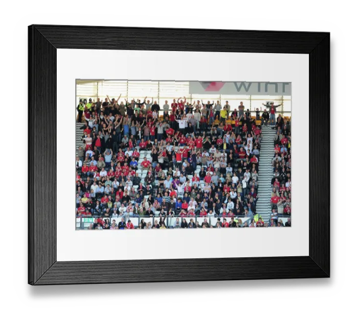 Framed Print : Derby County vs. Bristol City: A Football Rivalry - Season 09-10