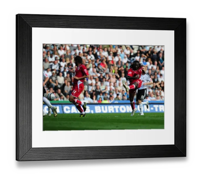 Framed Print : Derby County vs. Bristol City: A Football Rivalry - Season 09-10