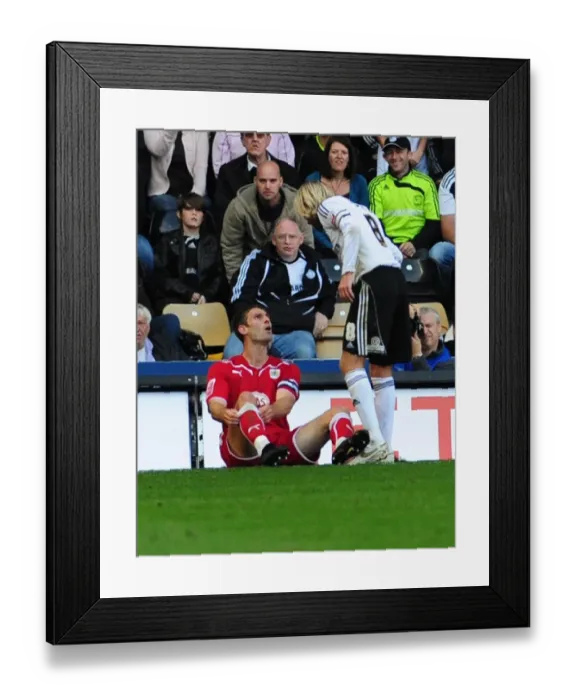 Framed Print : Derby County vs. Bristol City: A Football Rivalry - Season 09-10