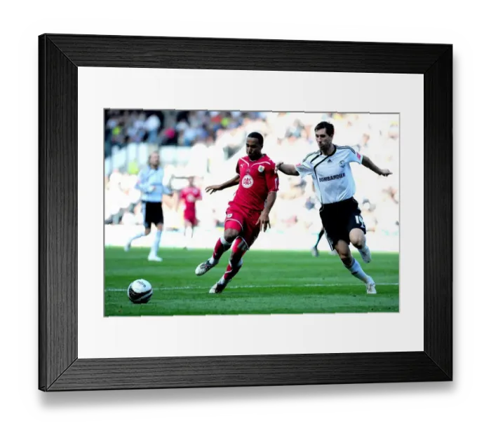Framed Print : Derby County vs. Bristol City: A Football Rivalry - Season 09-10 Framed Print : Derby County vs. Bristol City: A Football Rivalry - Season 09-10