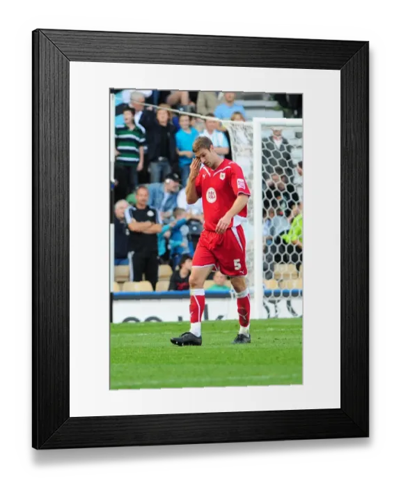Framed Print : Bristol City First Team: Season 09-10: Derby County V Bristol City