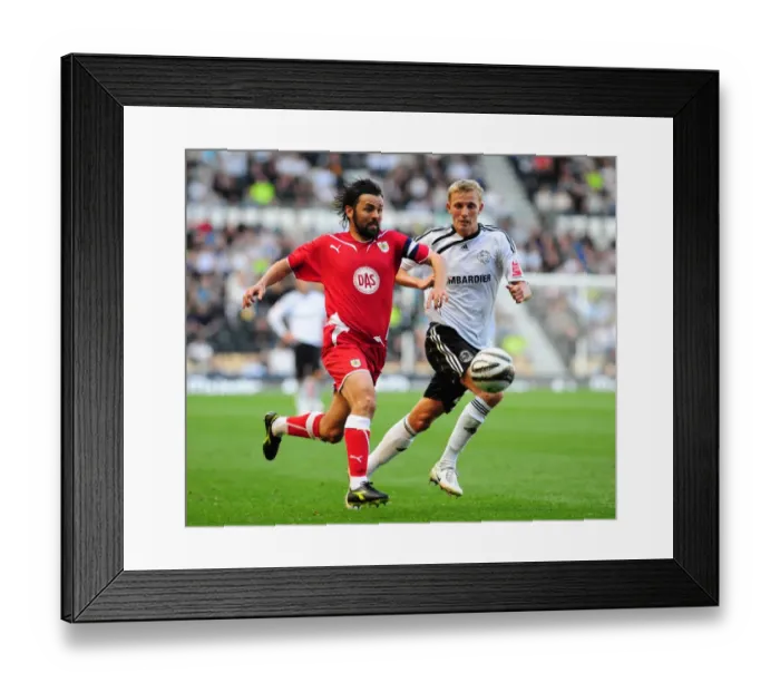 Framed Print : Derby County vs. Bristol City: A Football Rivalry - Season 09-10 Framed Print : Derby County vs. Bristol City: A Football Rivalry - Season 09-10