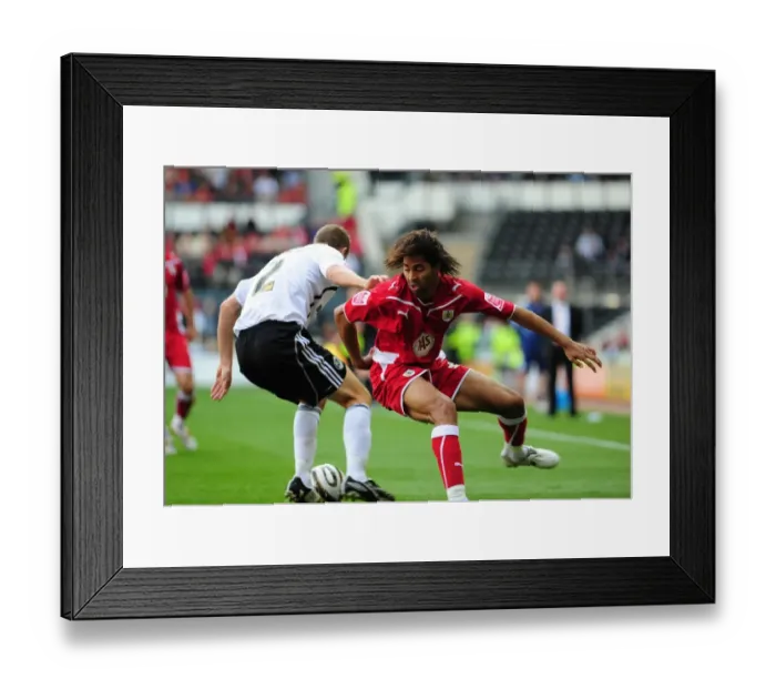 Framed Print : Derby County vs. Bristol City: A Football Rivalry - Season 09-10 Framed Print : Derby County vs. Bristol City: A Football Rivalry - Season 09-10