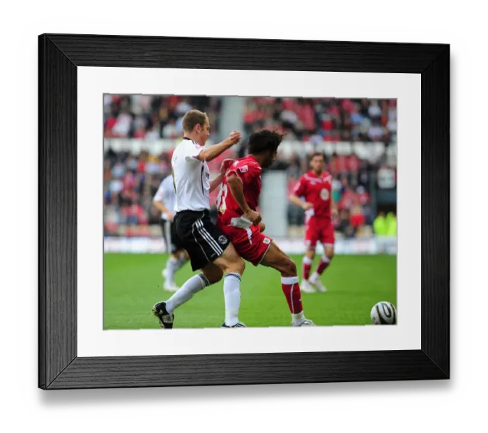 Framed Print : Derby County vs. Bristol City: A Football Rivalry - Season 09-10