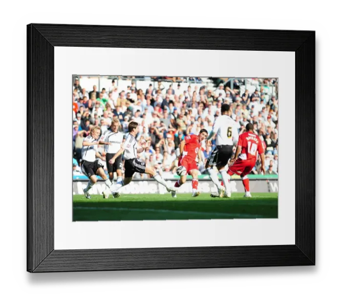Framed Print : Derby County vs. Bristol City: A Football Rivalry - Season 09-10