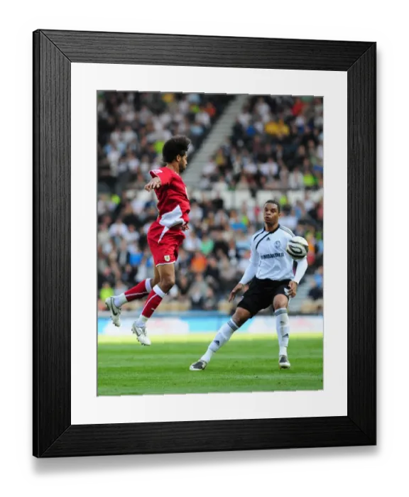 Framed Print : Derby County vs. Bristol City: A Football Rivalry - Season 09-10 Framed Print : Derby County vs. Bristol City: A Football Rivalry - Season 09-10