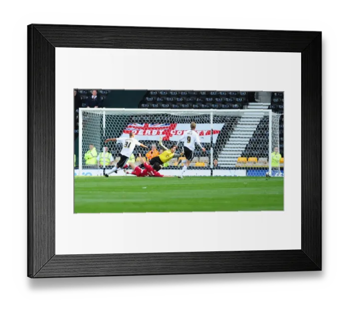 Framed Print : Derby County vs. Bristol City: A Football Rivalry - Season 09-10 Framed Print : Derby County vs. Bristol City: A Football Rivalry - Season 09-10