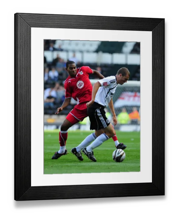 Framed Print : Derby County vs. Bristol City: A Football Rivalry - Season 09-10 Framed Print : Derby County vs. Bristol City: A Football Rivalry - Season 09-10