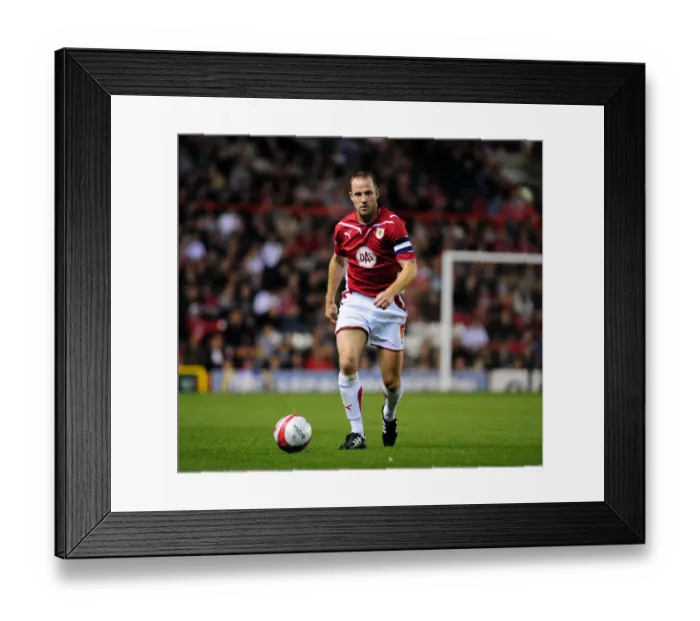 Framed Print : Bristol City vs Blackpool: A Football Rivalry - Season 09-10