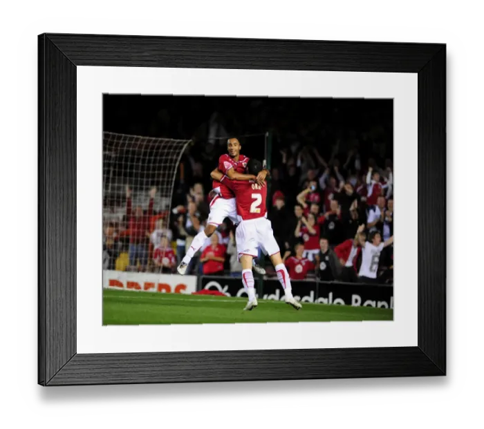 Framed Print : Bristol City vs Blackpool: A Football Rivalry - Season 09-10 Framed Print : Bristol City vs Blackpool: A Football Rivalry - Season 09-10