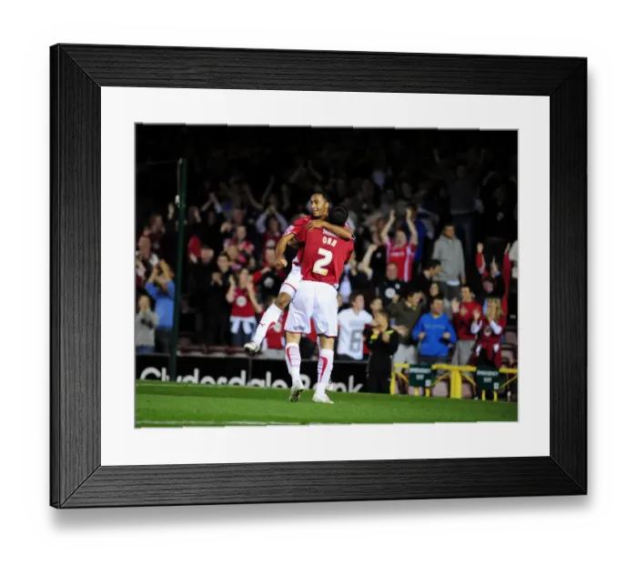 Framed Print : Bristol City vs Blackpool: A Football Rivalry - Season 09-10 Framed Print : Bristol City vs Blackpool: A Football Rivalry - Season 09-10
