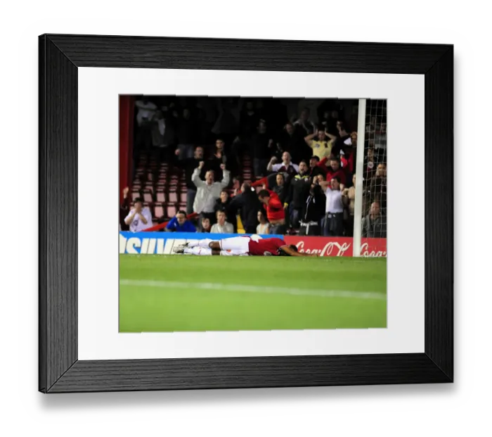 Framed Print : Bristol City vs Blackpool: 09-10 Season Showdown - A Football Rivalry Unfolds Framed Print : Bristol City vs Blackpool: 09-10 Season Showdown - A Football Rivalry Unfolds