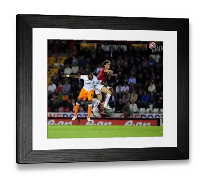 Framed Print : Bristol City vs Blackpool: A Football Rivalry - Season 09-10 Framed Print : Bristol City vs Blackpool: A Football Rivalry - Season 09-10