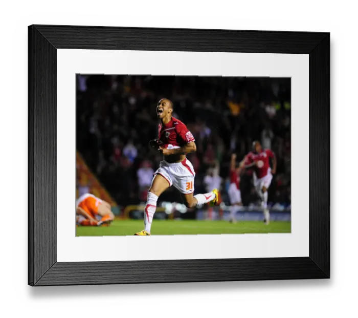 Framed Print : Danny Haynes Celebrates Framed Print : Danny Haynes Celebrates