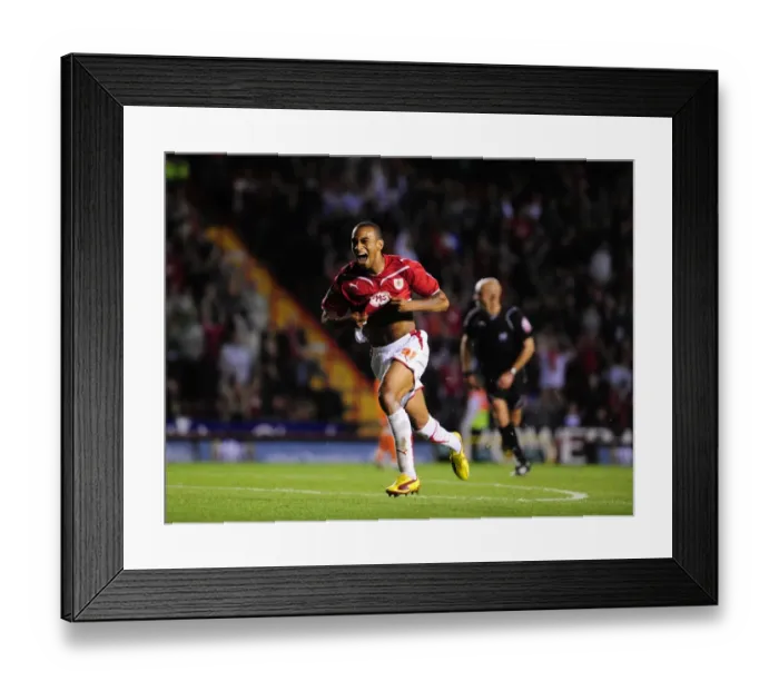 Framed Print : Bristol City vs Blackpool: Season 09-10 Showdown Framed Print : Bristol City vs Blackpool: Season 09-10 Showdown
