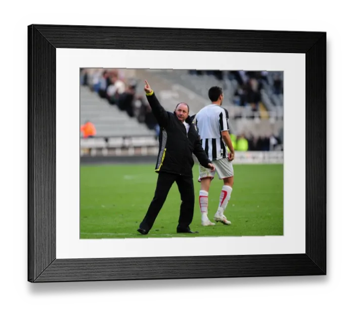 Framed Print : Season 09-10 Football Rivalry: Newcastle United vs. Bristol City