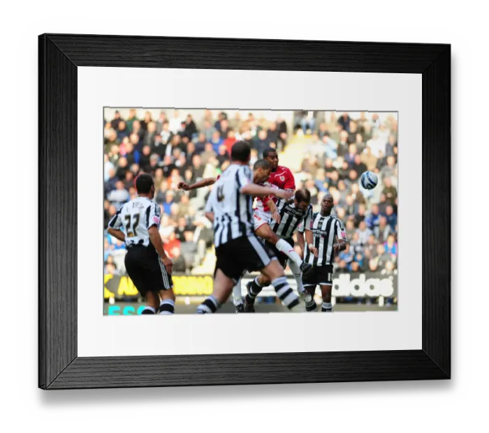 Framed Print : Clash of Titans: Newcastle United vs. Bristol City - Season 09-10 Framed Print : Clash of Titans: Newcastle United vs. Bristol City - Season 09-10