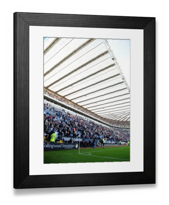 Framed Print : A Football Showdown: Newcastle United vs. Bristol City - Season 09-10 Framed Print : A Football Showdown: Newcastle United vs. Bristol City - Season 09-10