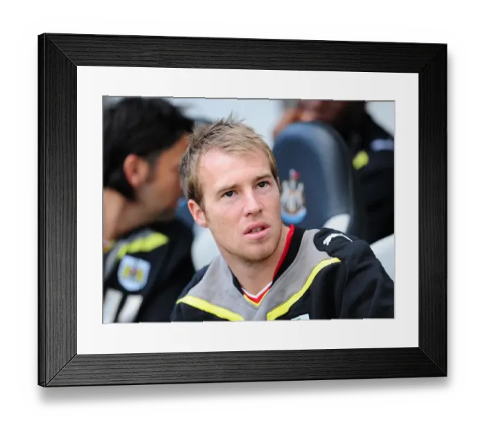 Framed Print : David Clarkson in Action: Newcastle United vs. Bristol City Framed Print : David Clarkson in Action: Newcastle United vs. Bristol City