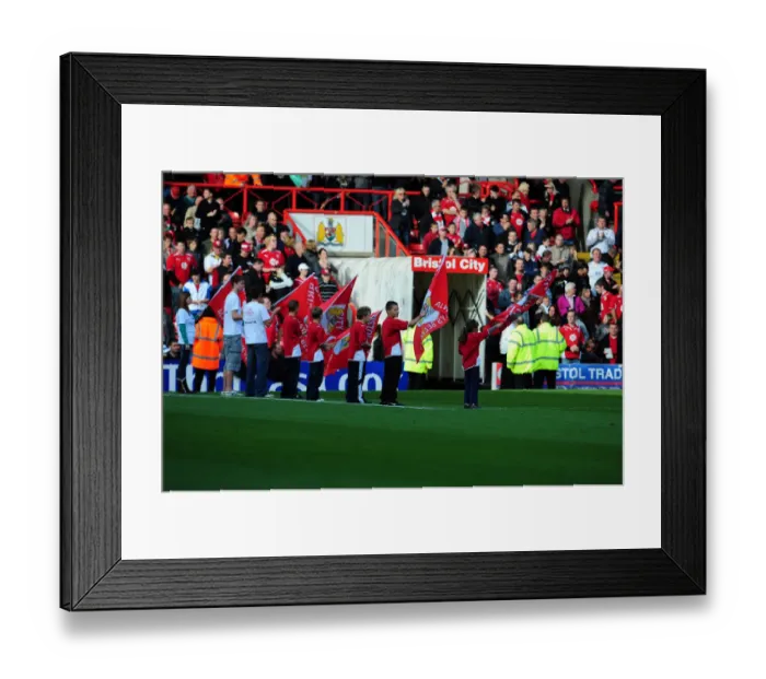 Framed Print : Bristol City vs. Peterborough United: A Football Rivalry from the 09-10 Season