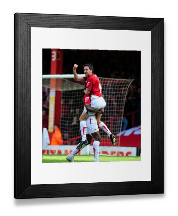 Framed Print : Season 09-10 Showdown: Bristol City vs. Peterborough United - The Exciting Clash Between Football Giants Framed Print : Season 09-10 Showdown: Bristol City vs. Peterborough United - The Exciting Clash Between Football Giants