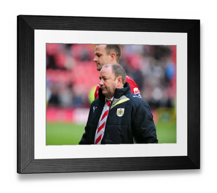 Framed Print : Bristol City vs. Peterborough United: A Football Rivalry - Season 09-10