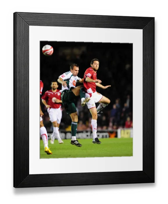Framed Print : A Football Rivalry: Bristol City vs Plymouth Argyle - Season 09-10 Framed Print : A Football Rivalry: Bristol City vs Plymouth Argyle - Season 09-10