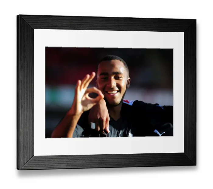 Framed Print : Nicky Maynard celebrates scoring the opening goal for Bristol City