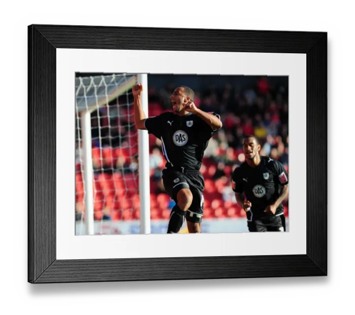 Framed Print : Nicky Maynard Celebrates Framed Print : Nicky Maynard Celebrates