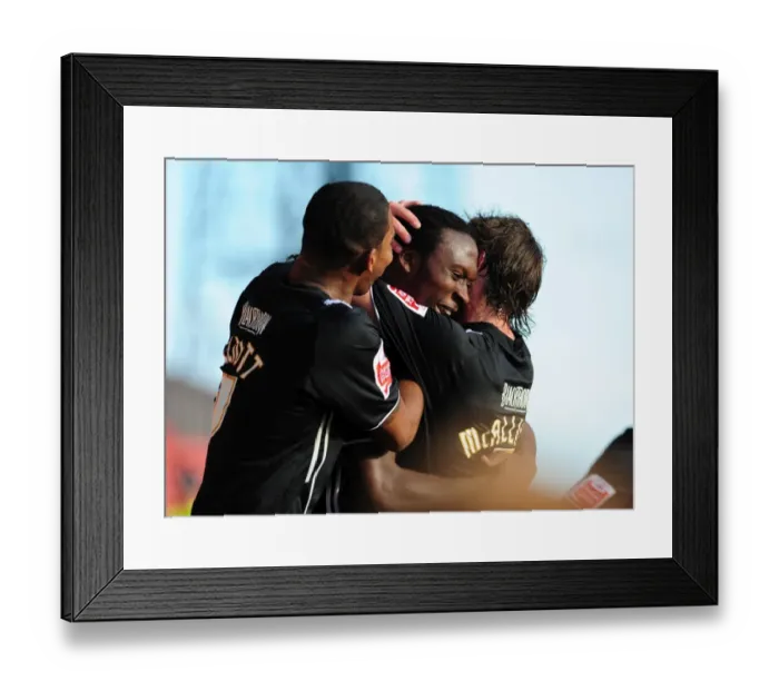 Framed Print : Evander Sno's Thrilling Double Debut: The Moment He Scored Bristol City's Second Goal Against Barnsley Framed Print : Evander Sno's Thrilling Double Debut: The Moment He Scored Bristol City's Second Goal Against Barnsley