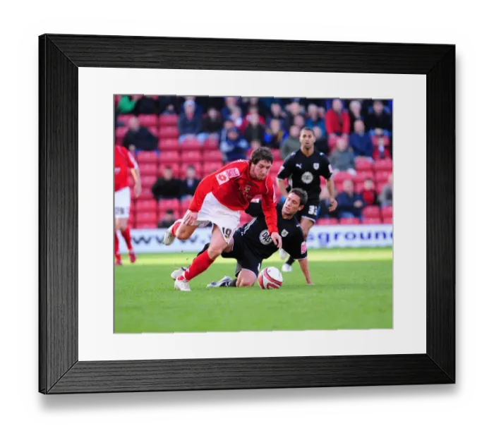 Framed Print : Bristol City vs. Barnsley: A Football Rivalry - Season 09-10