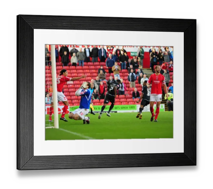 Framed Print : Bristol City vs. Barnsley: A Football Rivalry - Season 09-10