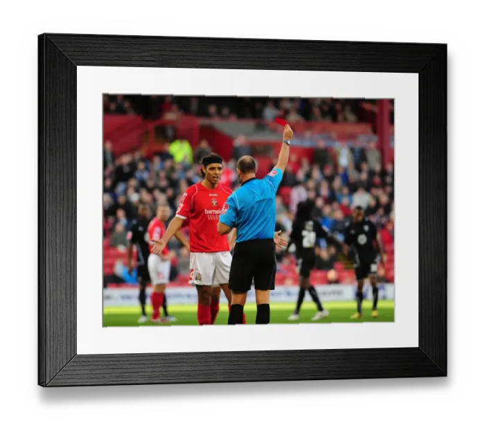 Framed Print : Bristol City vs. Barnsley: A Football Rivalry - Season 09-10