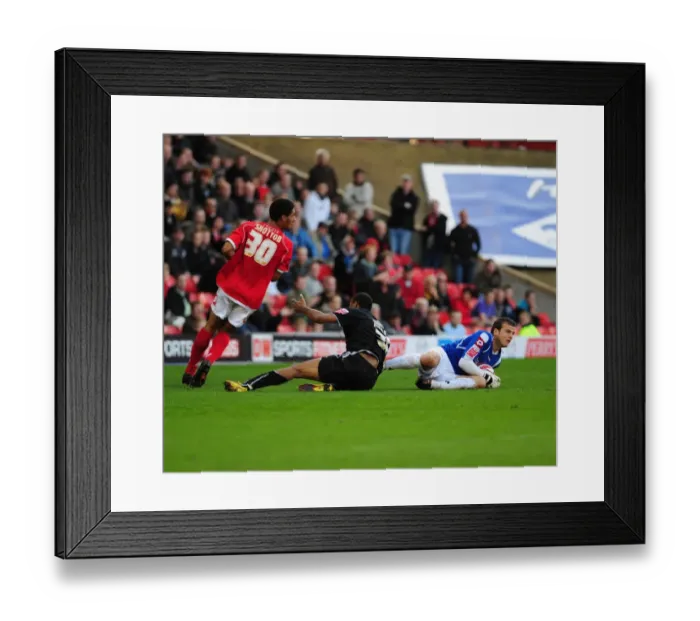Framed Print : Bristol City vs. Barnsley: A Football Rivalry - Season 09-10