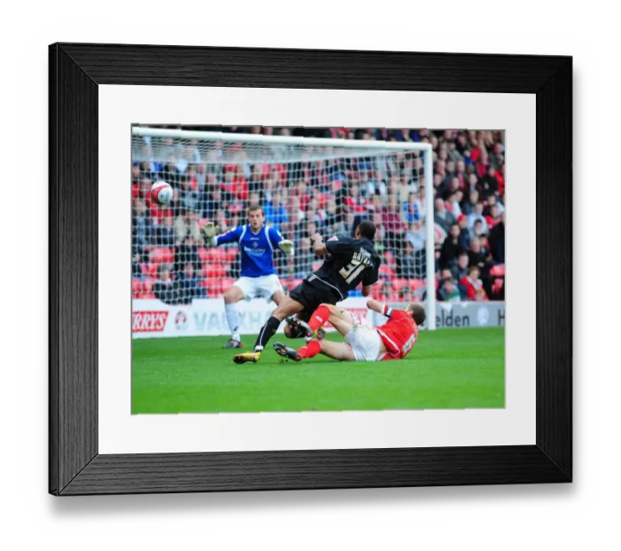Framed Print : A Football Rivalry: Barnsley vs. Bristol City - Season 09-10