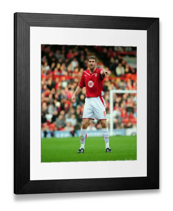 Framed Print : Bristol City vs Sheffield Wednesday: A Football Rivalry from the 09-10 Season