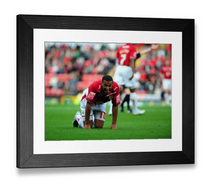 Framed Print : 09-10 Football Showdown: A Season to Remember - Bristol City vs Sheffield Wednesday Framed Print : 09-10 Football Showdown: A Season to Remember - Bristol City vs Sheffield Wednesday
